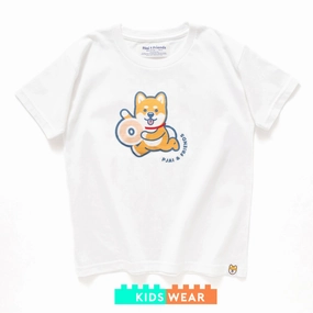 (EMT088) Kids Make Your Own PJai Running Graphic Tee Wedding Hypoallergenic Fibers