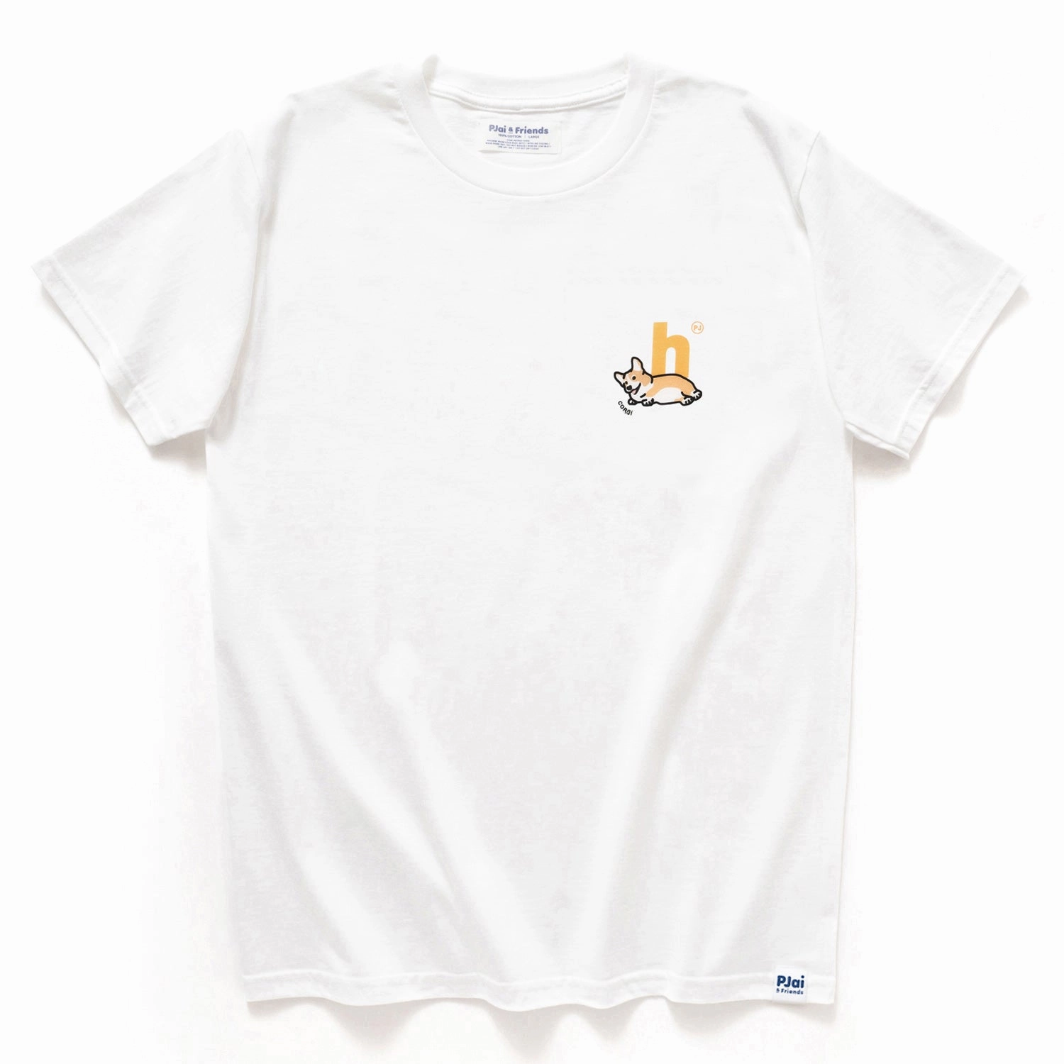 Urban Trend Fit For Comfort (EMT111) Make Your Own Corgi Zzz Graphic Tee