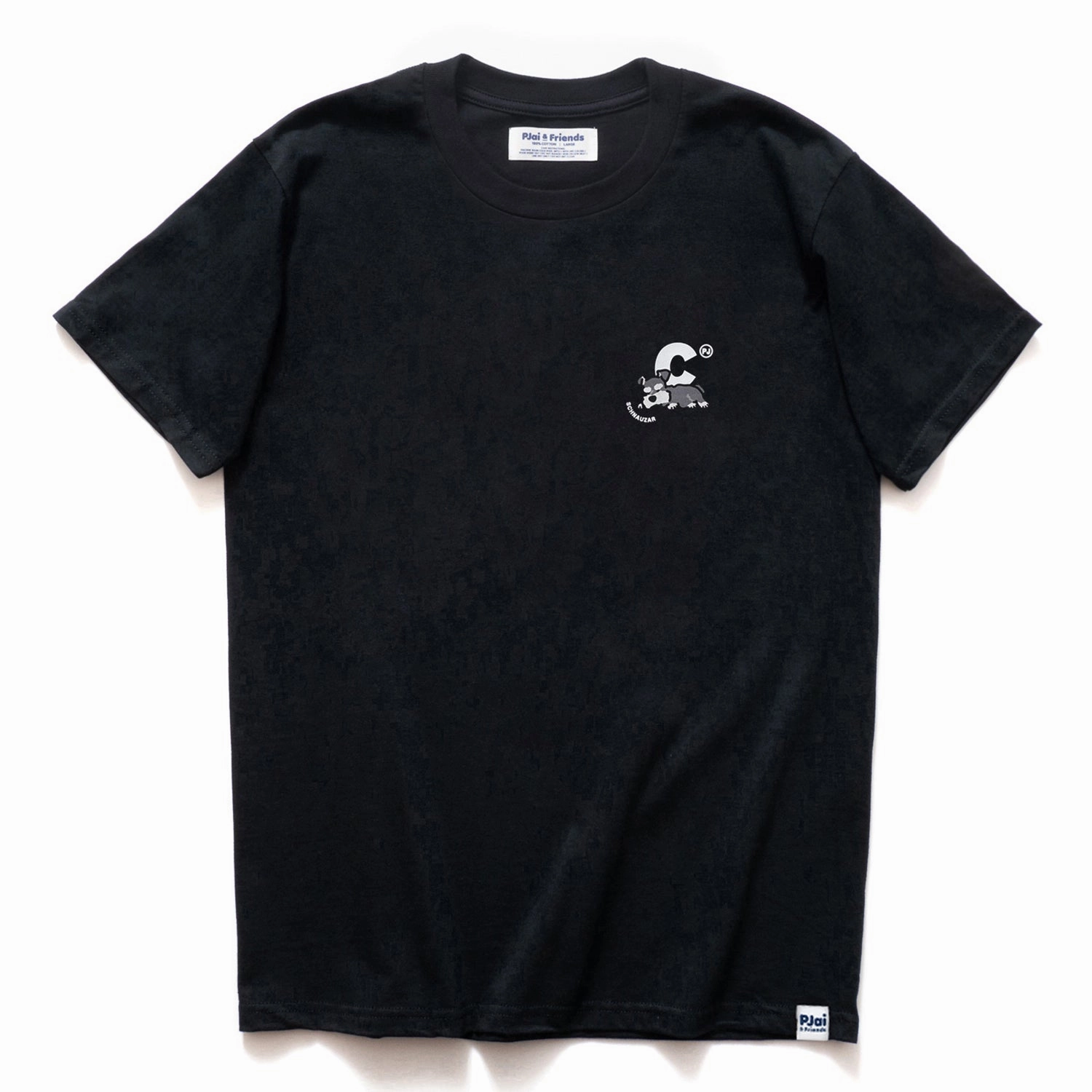 Multi Panel Structure Street Outfit (EMT112) Make Your Own Schnauzer Zzz Graphic Tee