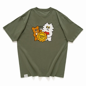 Fade Resistant Coating Quick Release Hem (EX512) Have A Good Day Graphic Tee (Online Exclusive)