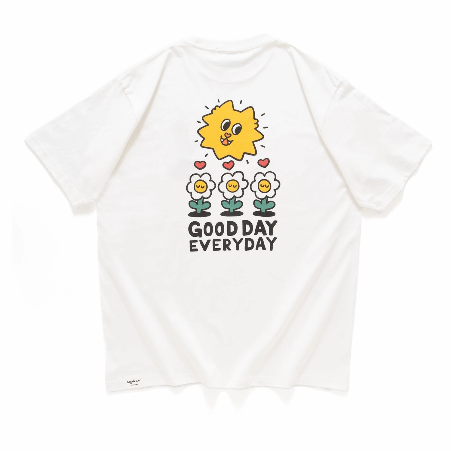 (EX514) Plant Graphic Pocket Tee Relaxed Smart Holiday Style
