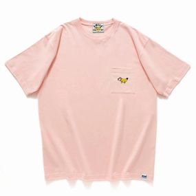 Chilly Day Wear Tight Fit (EX529) Embroidery Pocket Tee