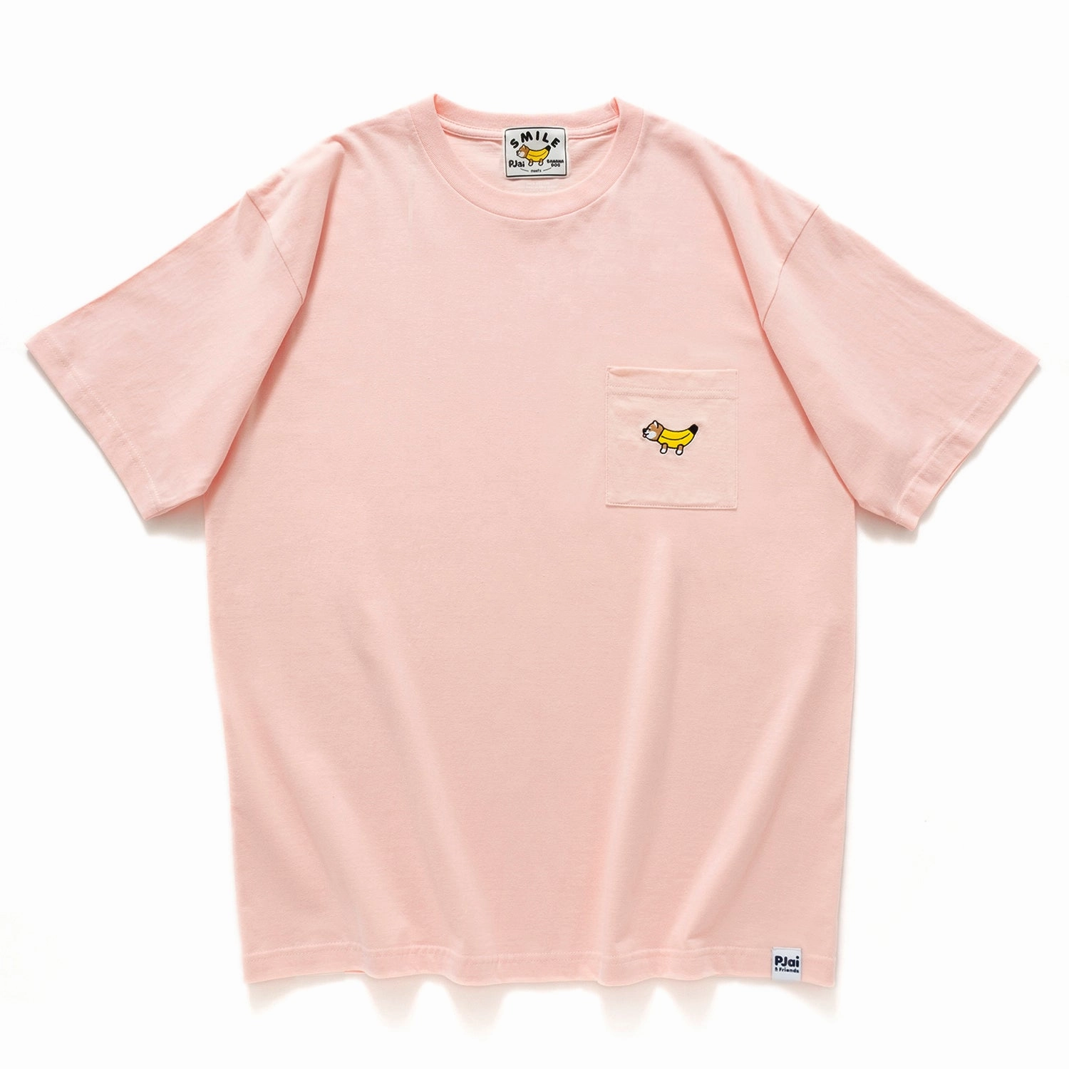 Chilly Day Wear Tight Fit (EX529) Embroidery Pocket Tee