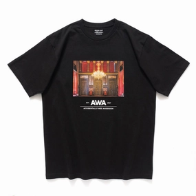 (EX635) Town Hall Print Tee comfortable option Sporty and Cool