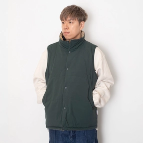(JK384) Reversible 3M Padding Vest Jacket Compact Storage Streetwear vibe DoubleLayeredEdges