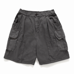 (SP370) Garment Dye Wash Cargo Shorts Effortless Wear