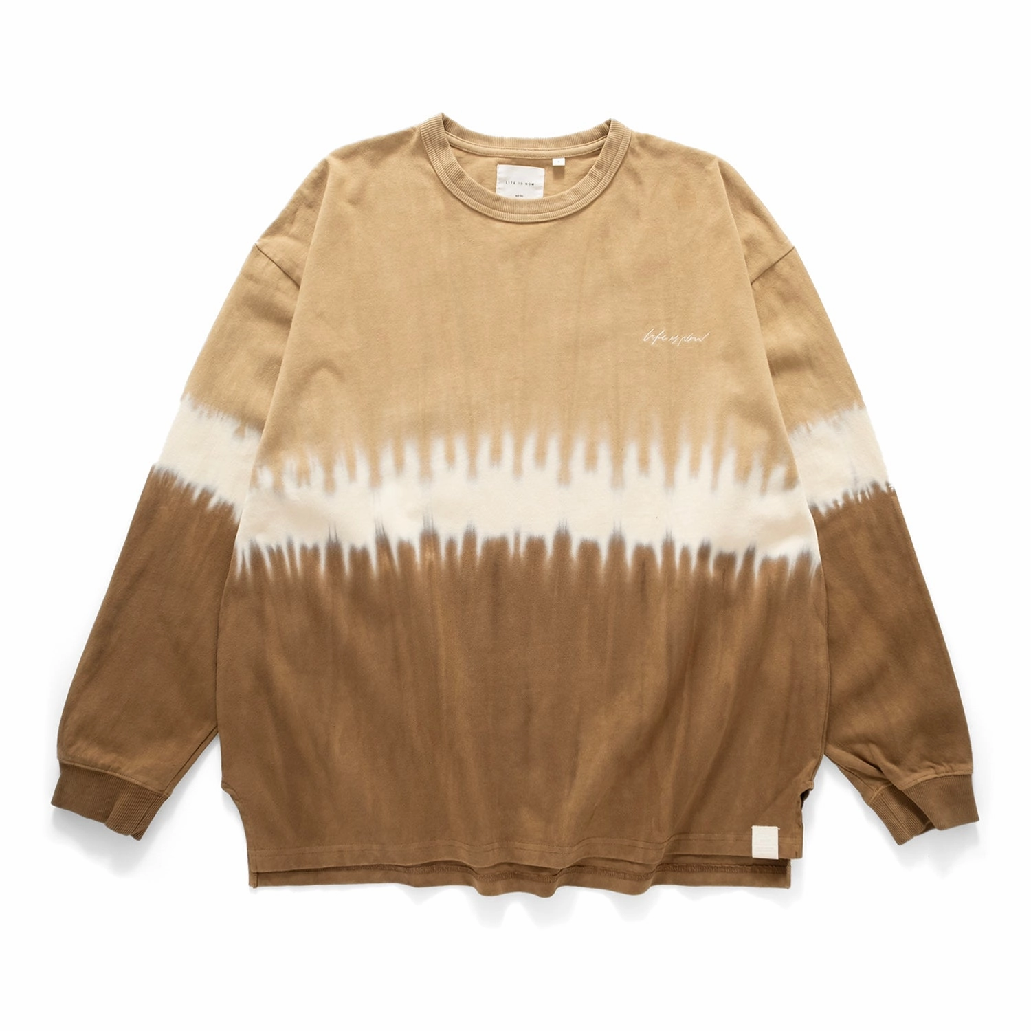 (TP1168) Tie Dye Long Sleeve Tee Non Fading Material