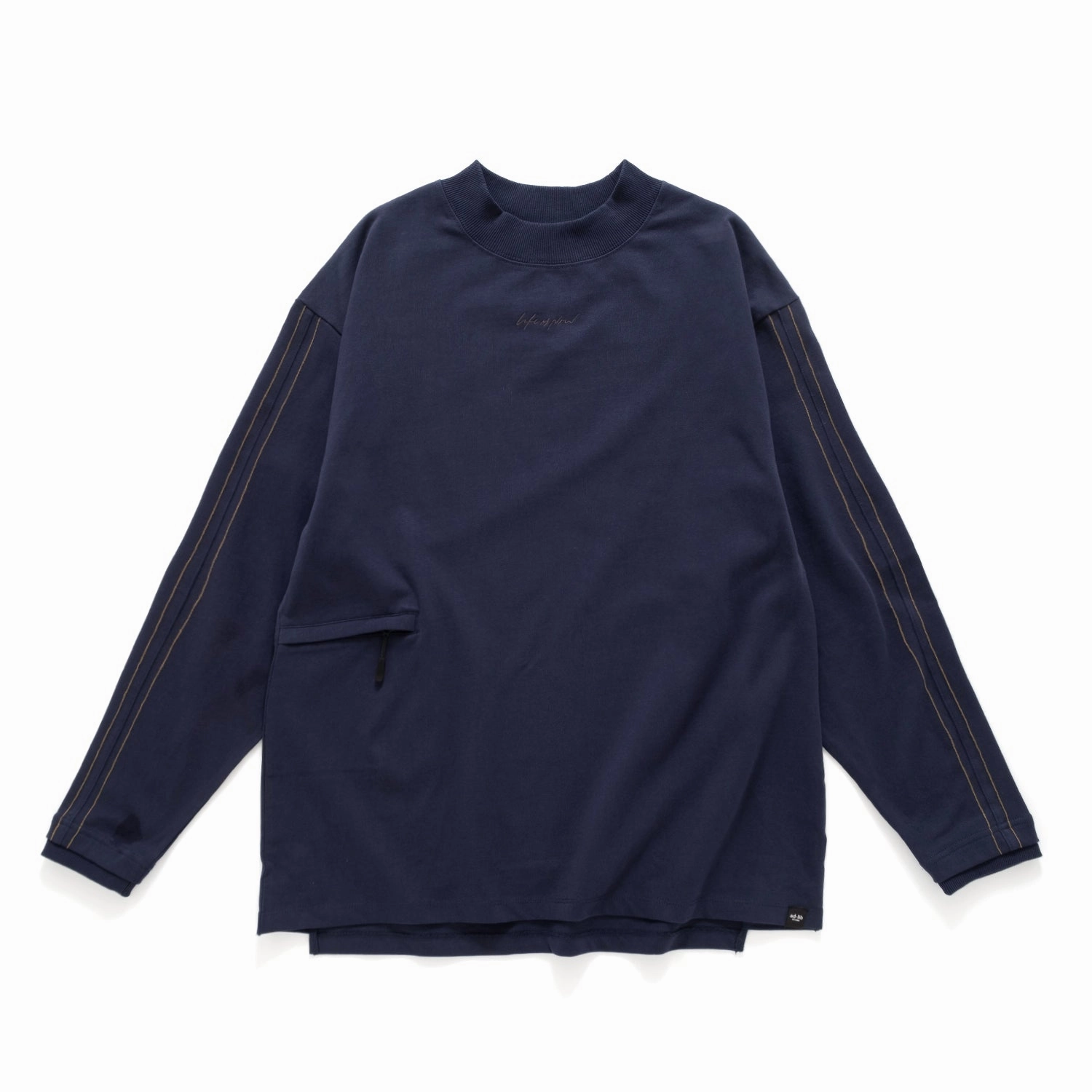 Everyday Trend Unisex Fit (TP1231) Mock Neck Long Sleeve Tee