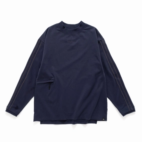 Cozy Vibe (TP1231) Mock Neck Long Sleeve Tee