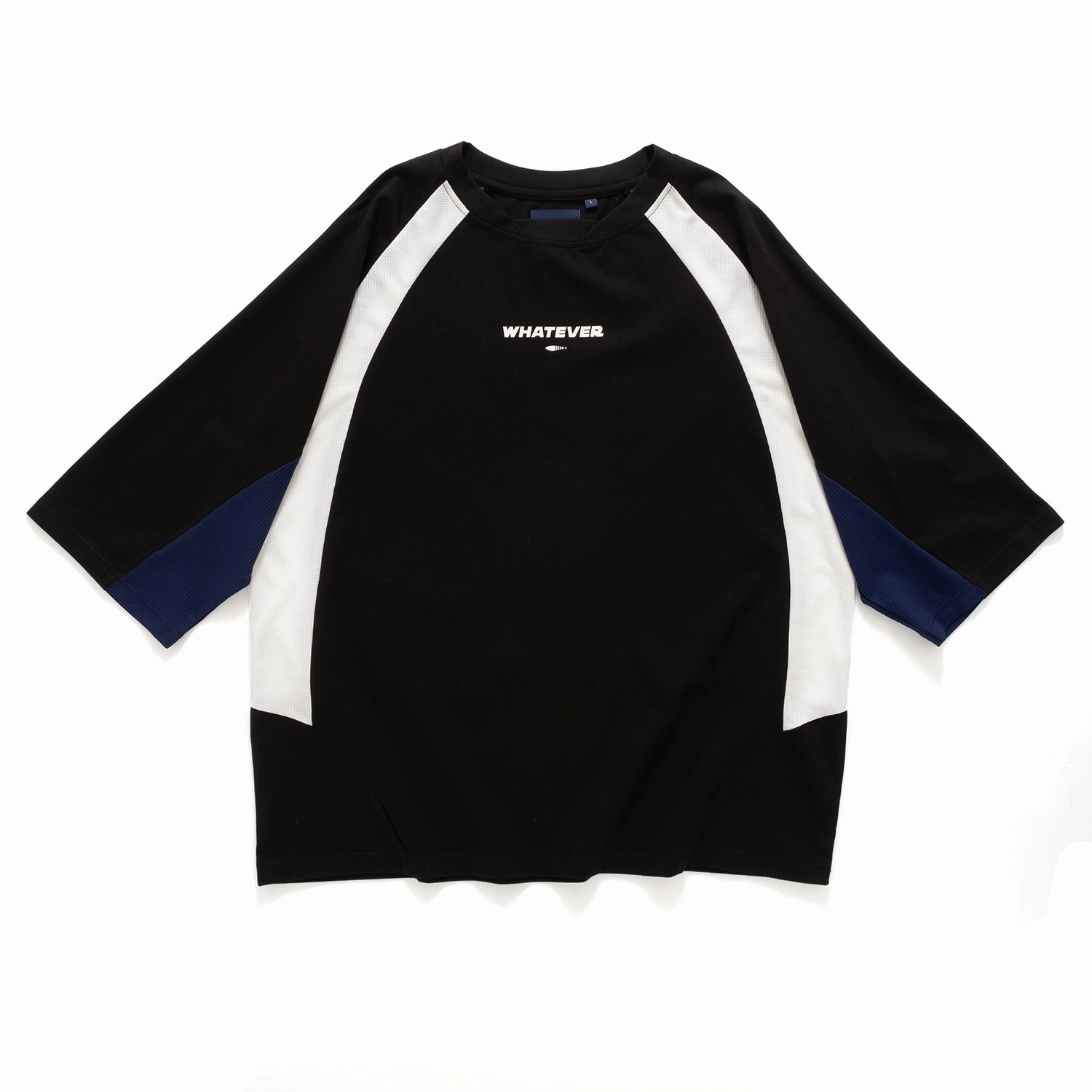 (TP1282) Cropped Sleeve Cool Touch Tee SeamFreeShoulders