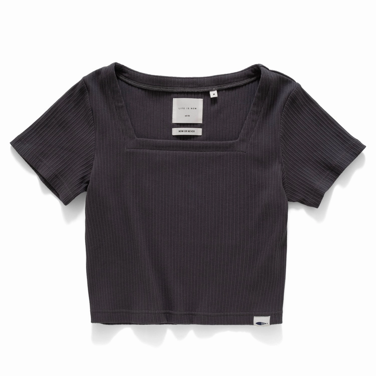 (TP1424) Square Collar Tee Easy Wear Option
