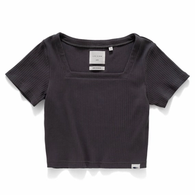 (TP1424) Square Collar Tee Seasonal Outfit