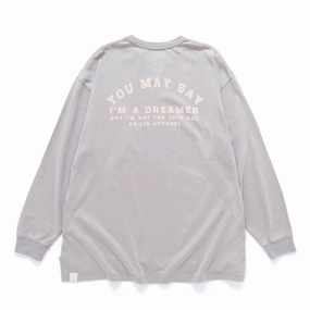 (TP1475) Garment Dye Wash Long Sleeve Pocket Tee Comfortable