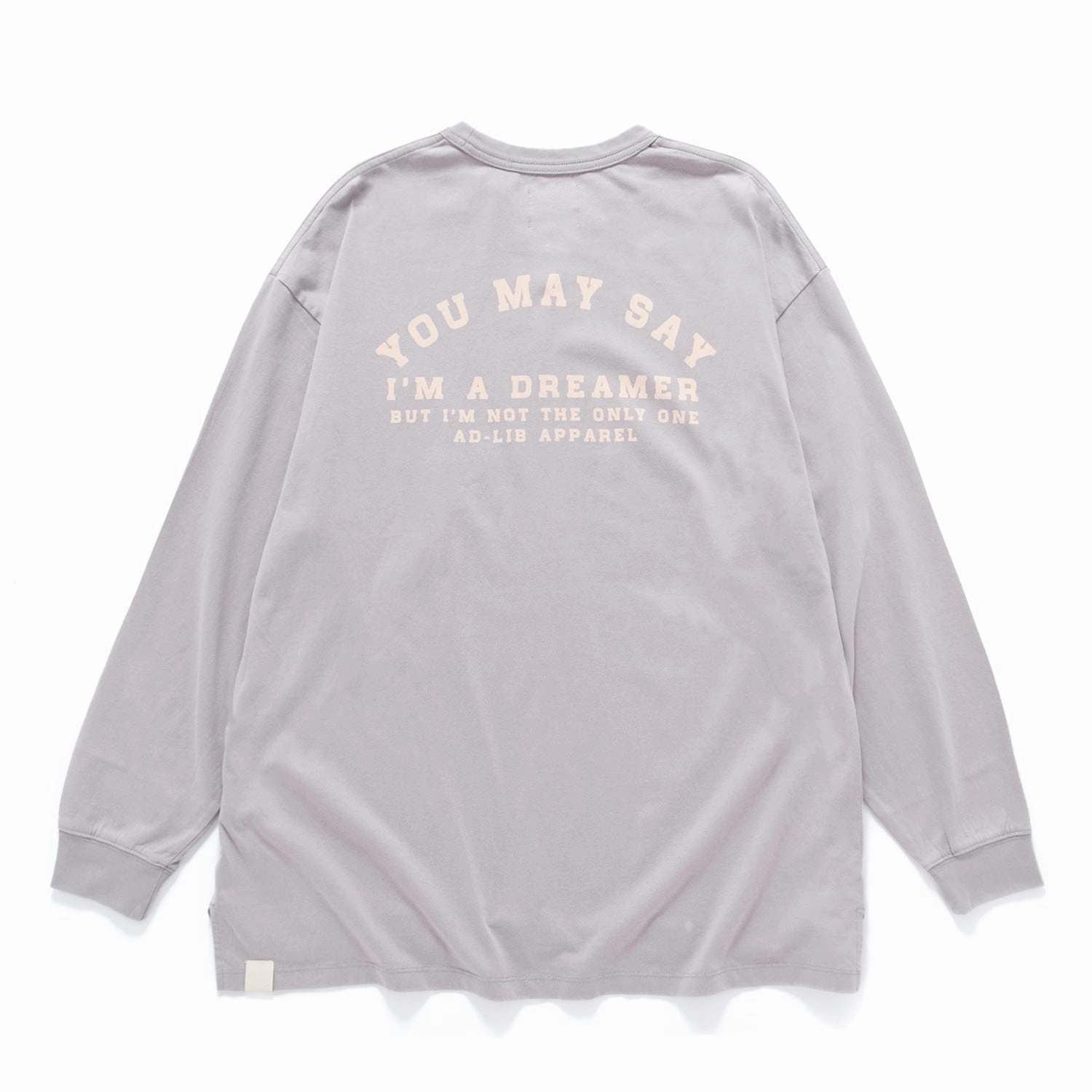 Classic Chic Minimal Style Trend (TP1475) Garment Dye Wash Long Sleeve Pocket Tee
