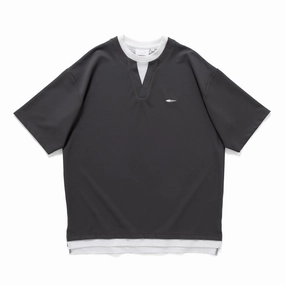 Lightweight Comfort Soft and Flexible (TP1560) Fake Layer V Neck Cool Touch Tee