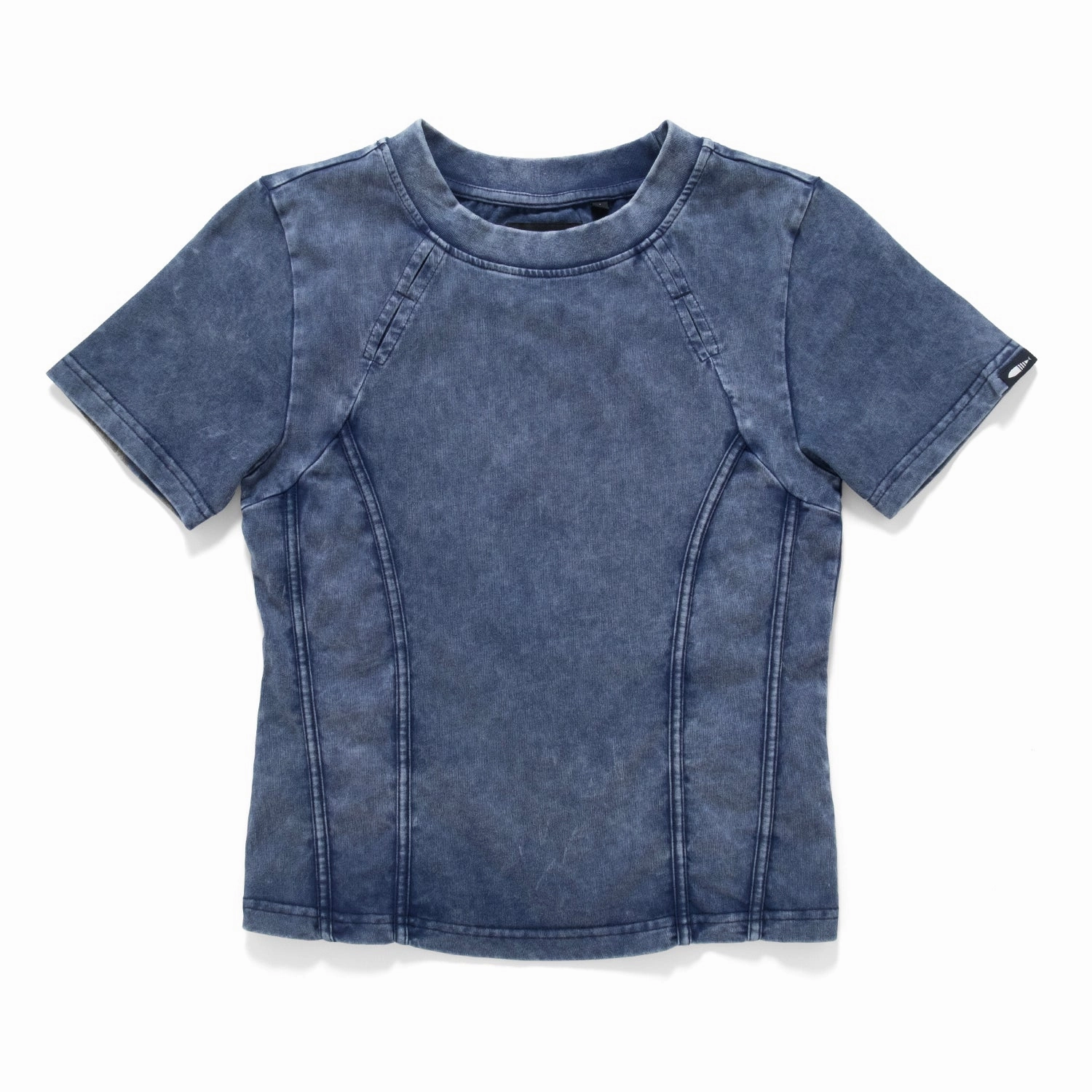 Breathable and Comfortable Comfortable All Day Wear (TP1599) Washed Cropped Tee