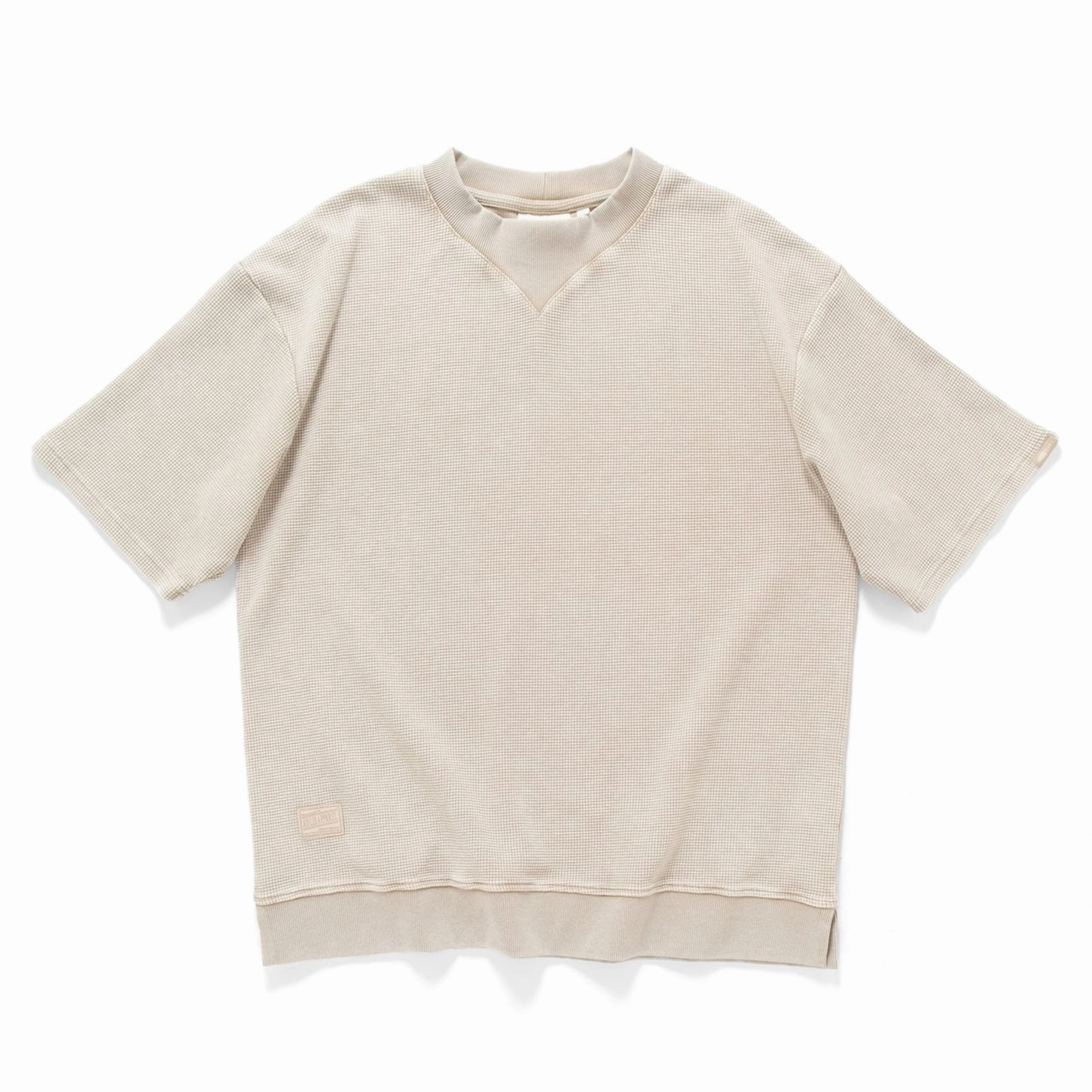 (TP1604) Washed Waffle Tee Fun and Comfortable