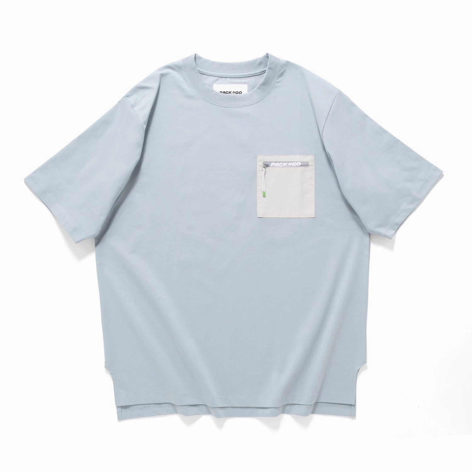 (TP1616) Cool Touch Logo Pocket Tee Moisture Control Fabric