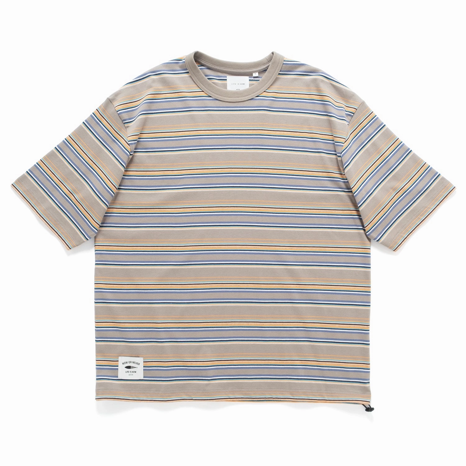 Everyday Layering (TP1663) Stripes Drawstring Tee