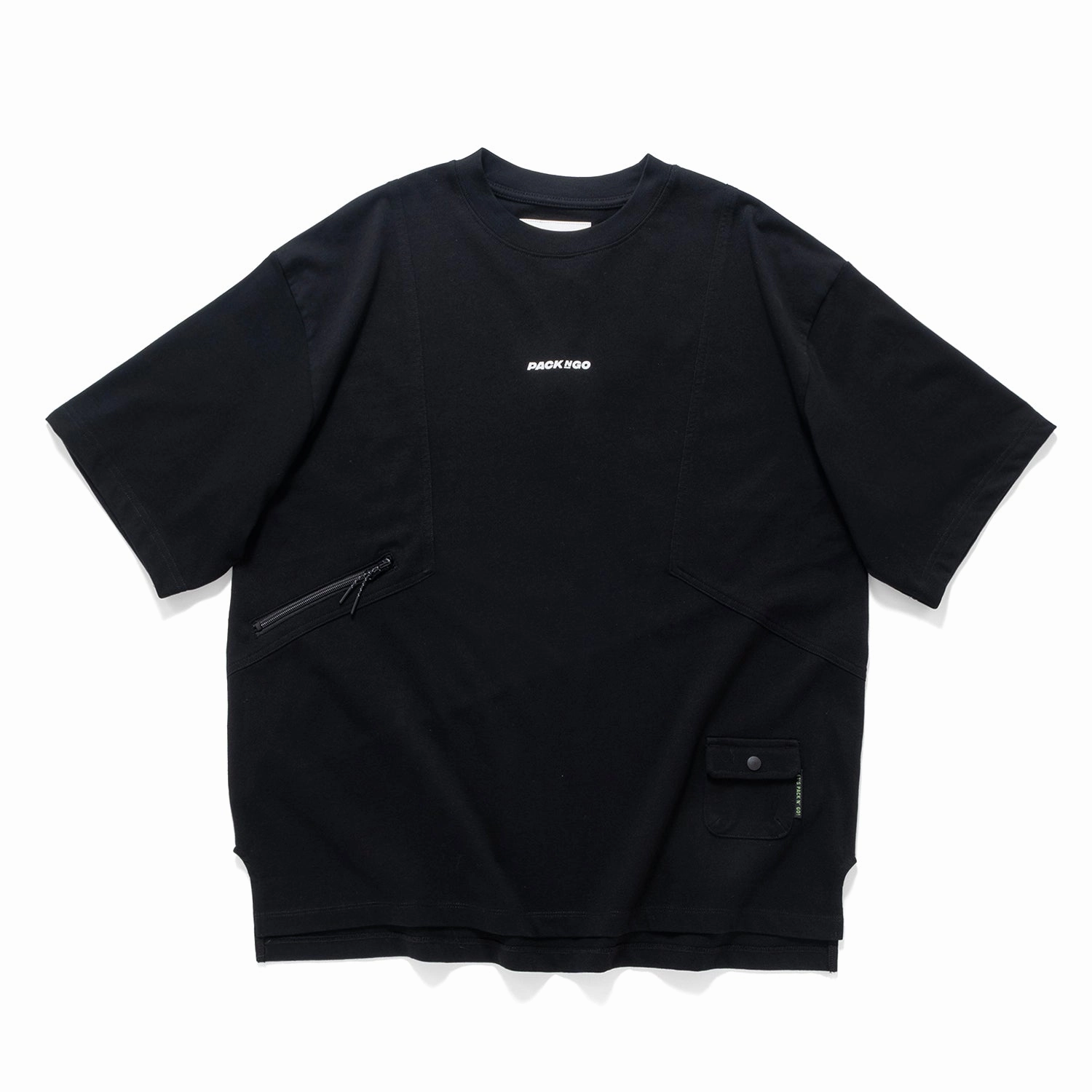 (TP1675) Urban Outdoor Tee Casual Everyday Simple Layer