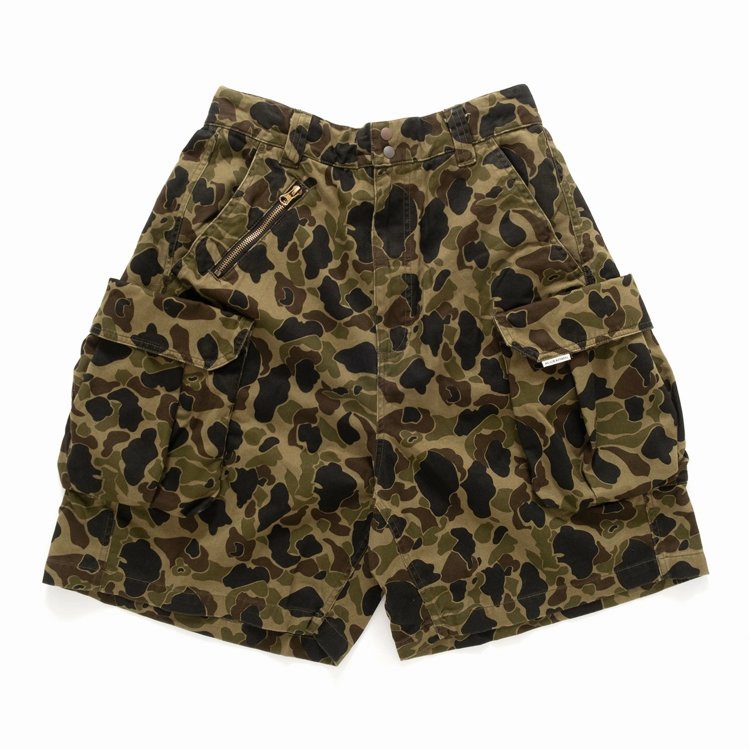 cargo style Organic Cotton (YP375) Camouflage Cargo Shorts (Online Exclusive)