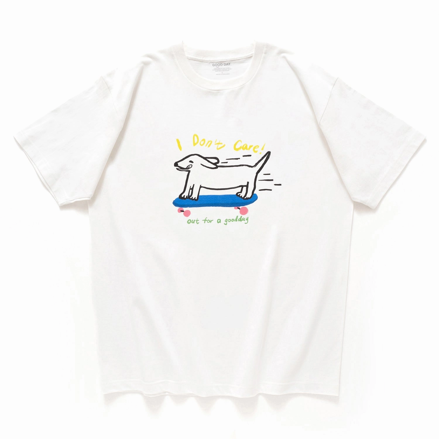 Layering Essential Anti microbial coating (ZT1115) Skateboard Dog Graphic Tee