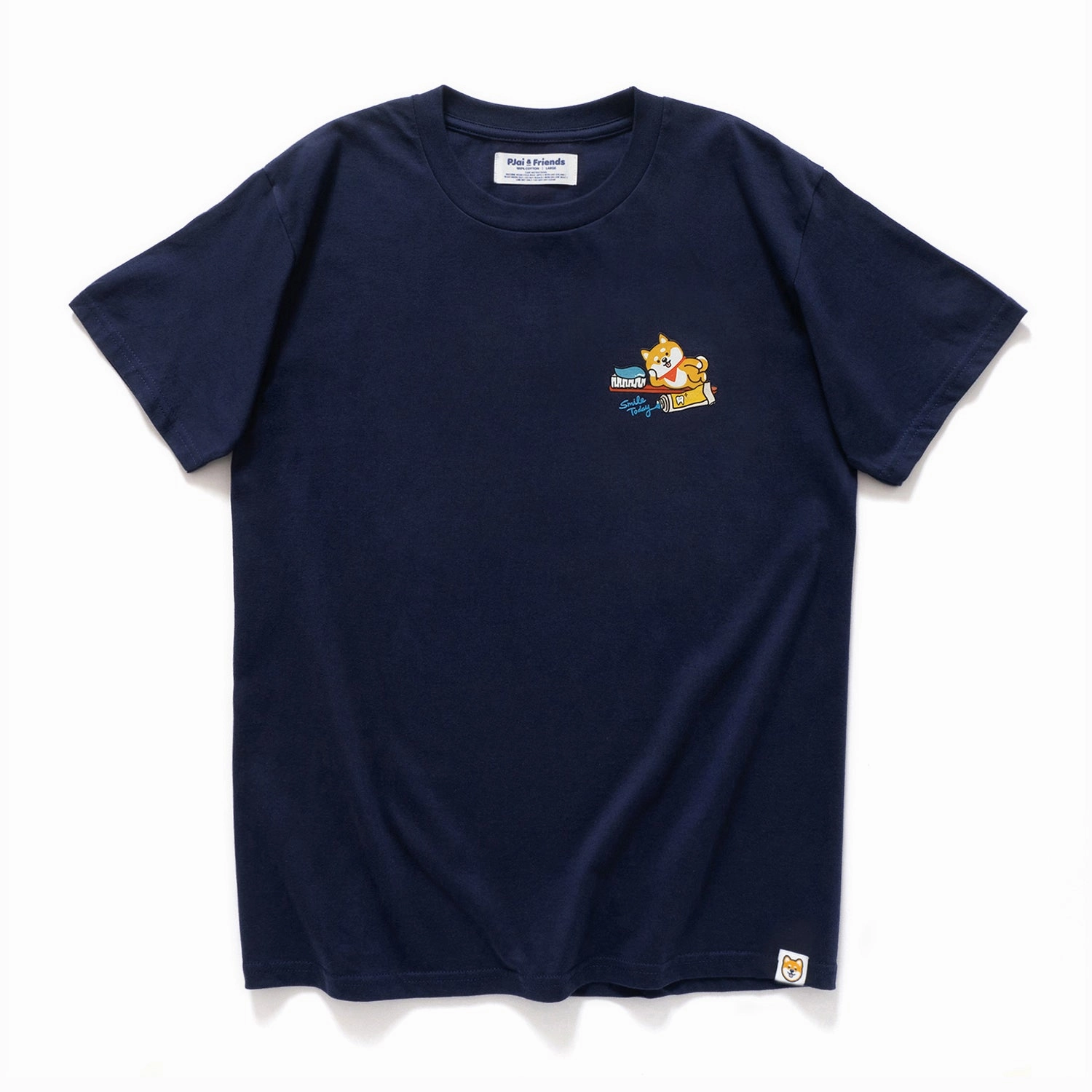 Reversible Design Concept (ZT1122) Showa Smile Today Graphic Tee