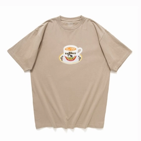 Casual Elegance (ZT1125) French Bulldog Milk Tea Graphic Tee
