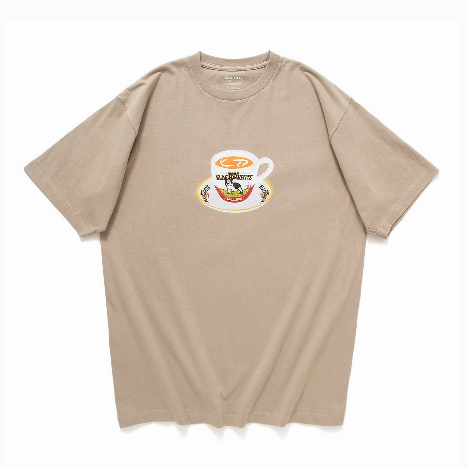 Casual Elegance (ZT1125) French Bulldog Milk Tea Graphic Tee