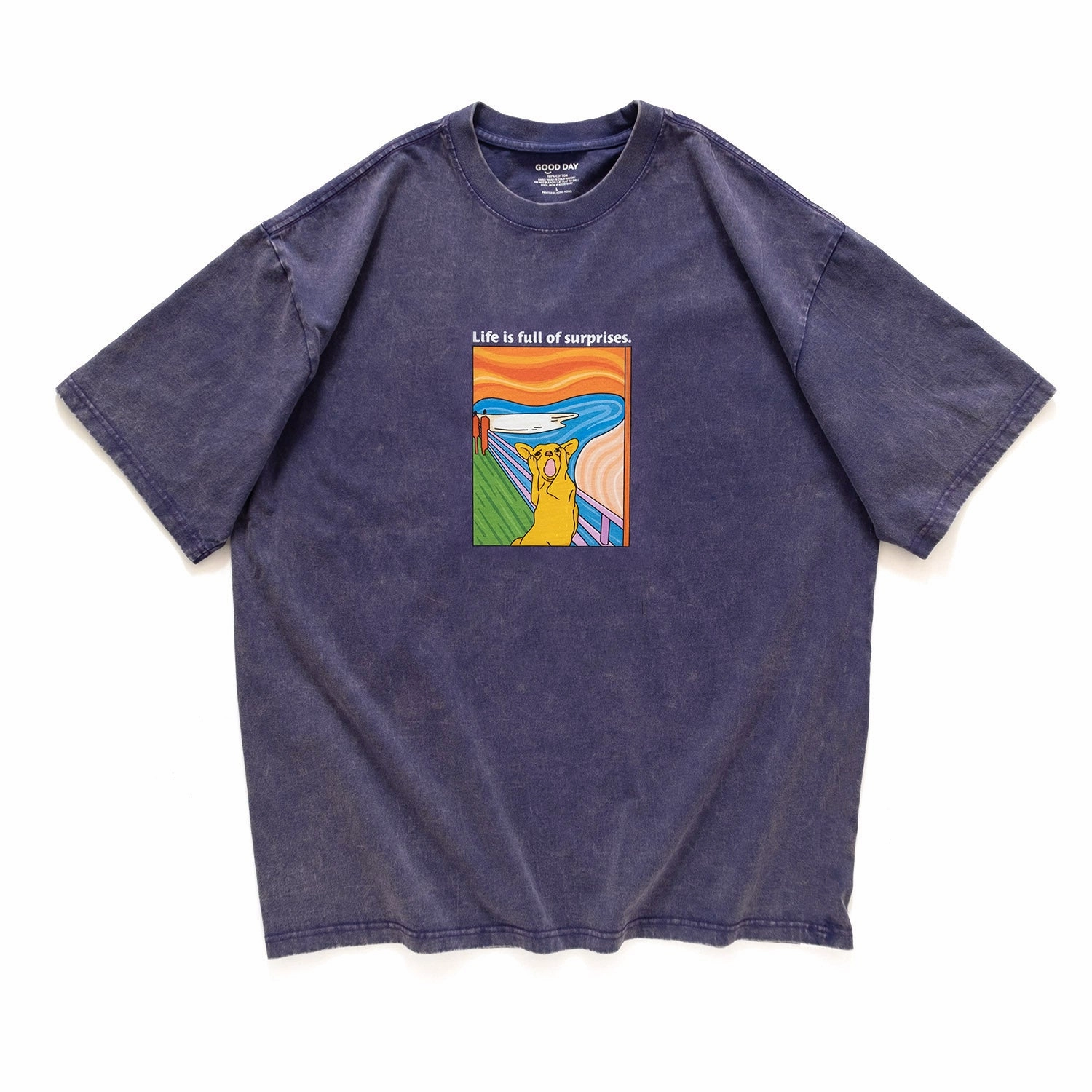 Functional Fashion Comfortable Stretch (ZT1235) Life Is... Chiwawa Graphic Tee