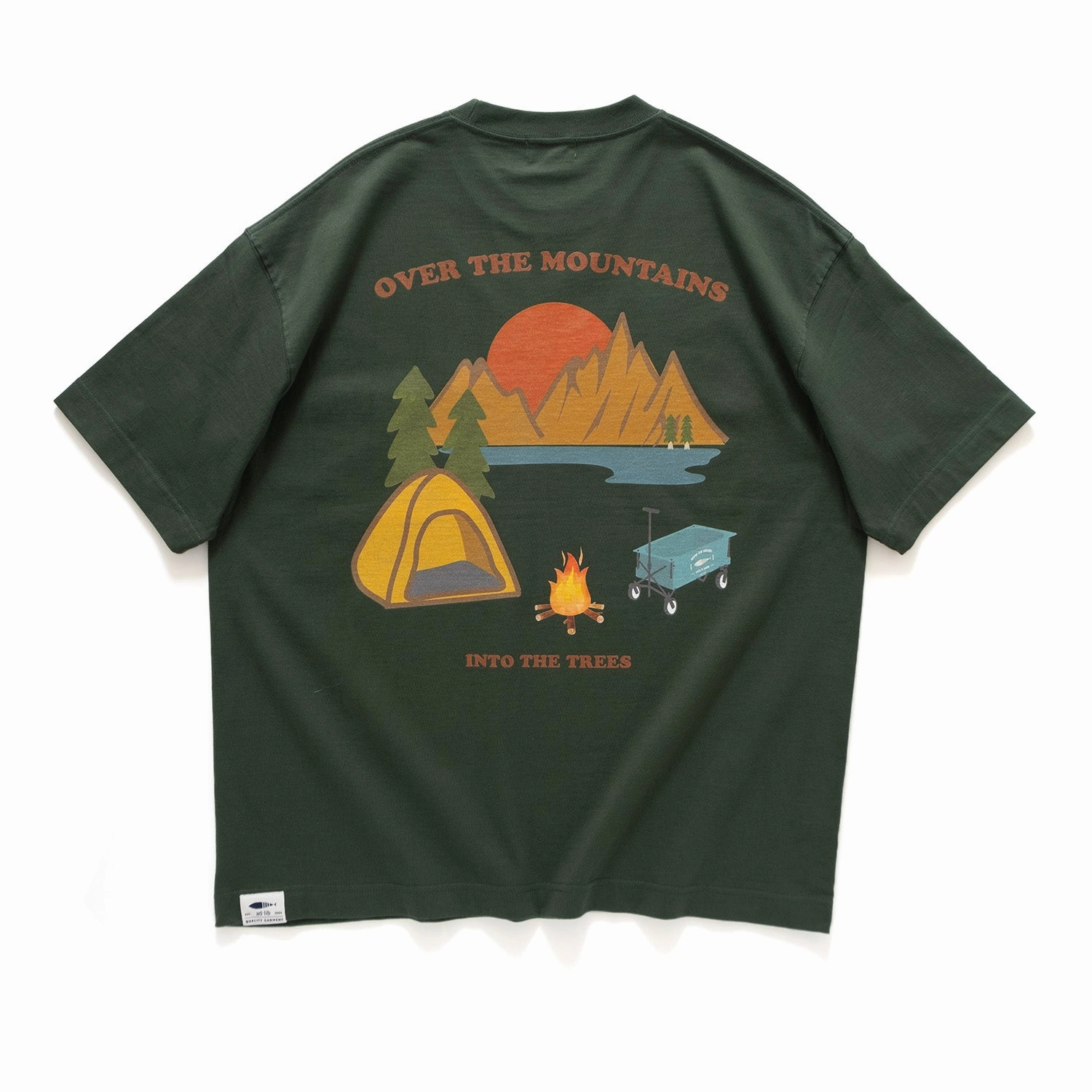 Fresh Vibes (ZT1255) Over the Mountain Graphic Tee