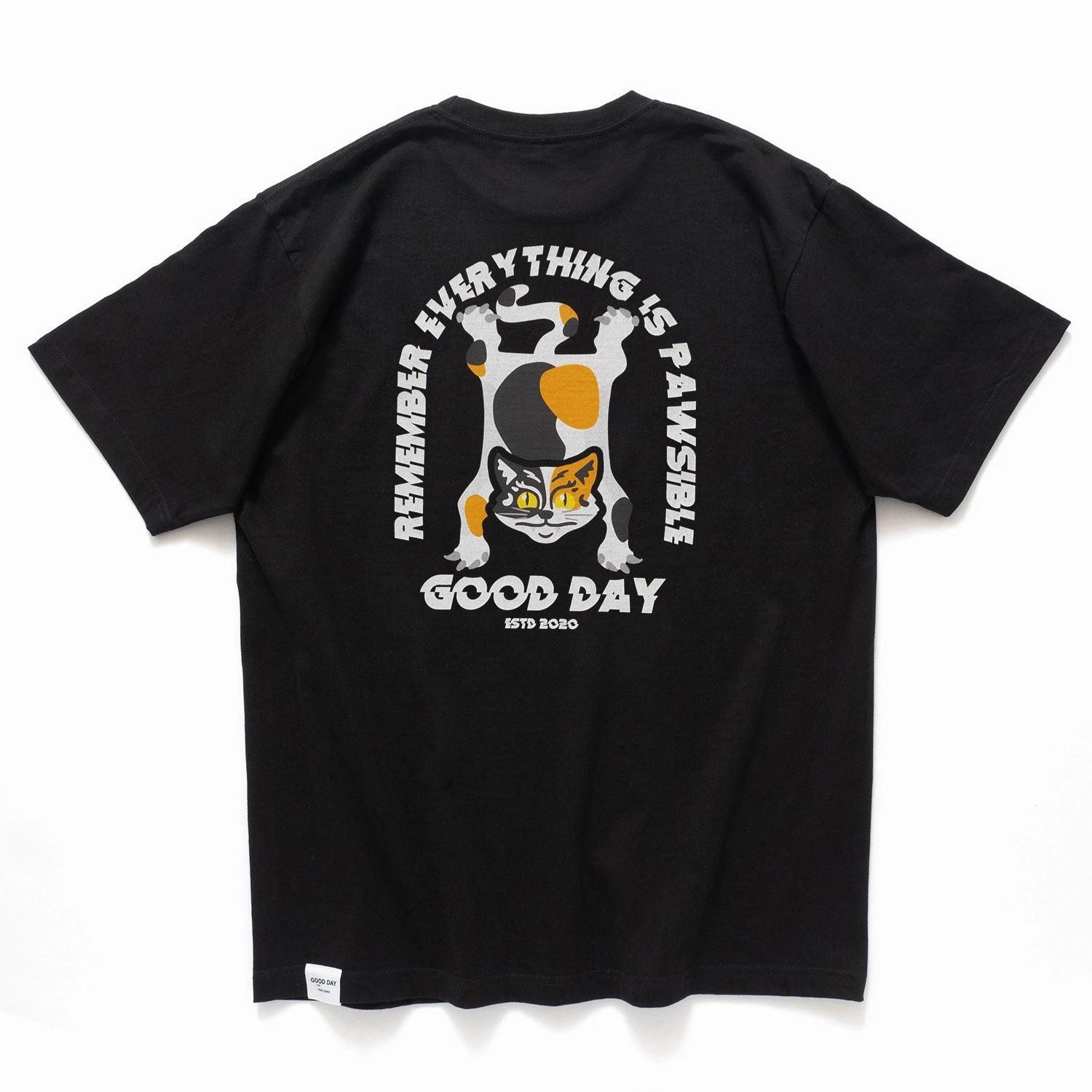 Cozy Style Breathable Look (ZT1277) Lazy Cat Graphic Tee
