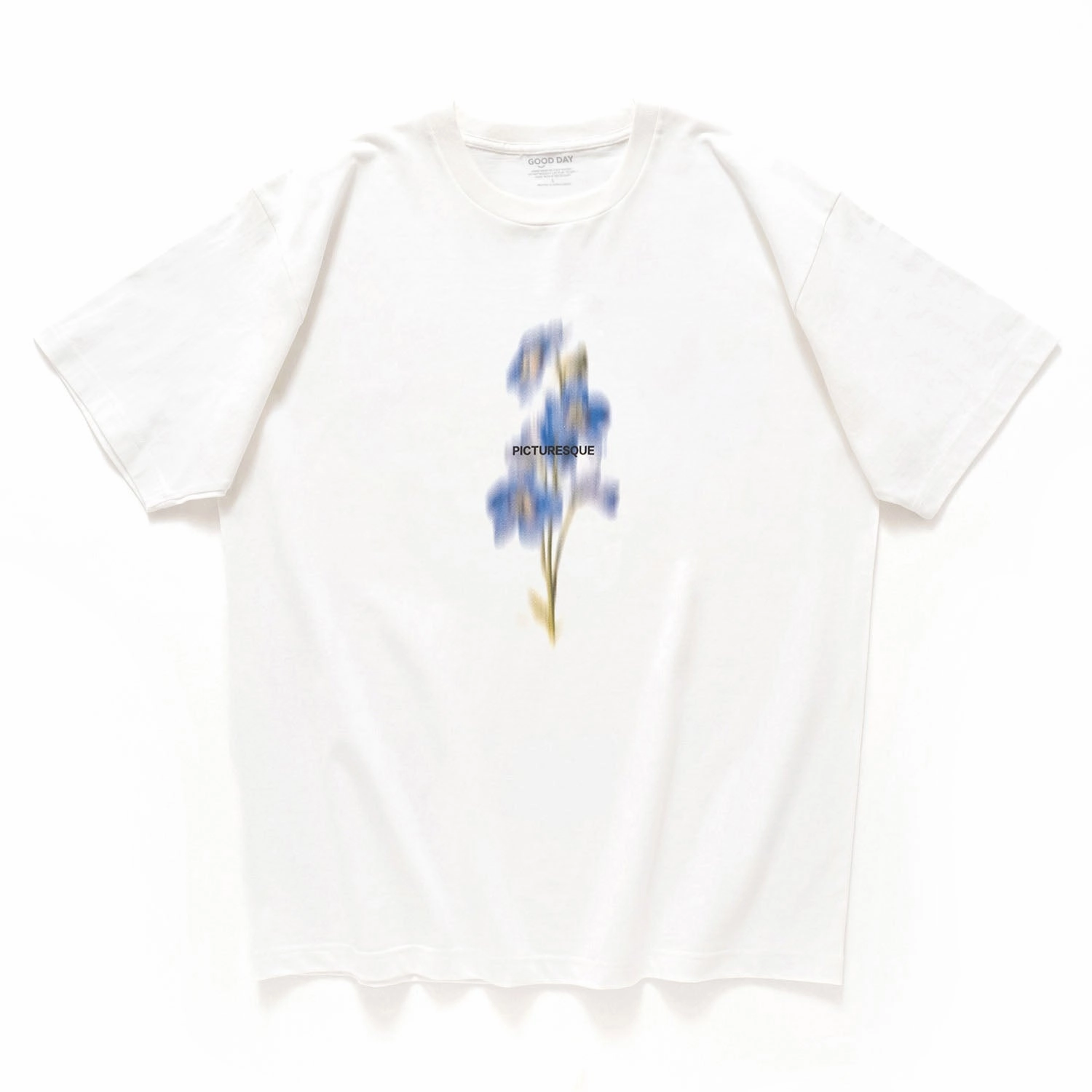 (ZT1318) Picturesque Photo Print Tee Comfortable Design Easy Care