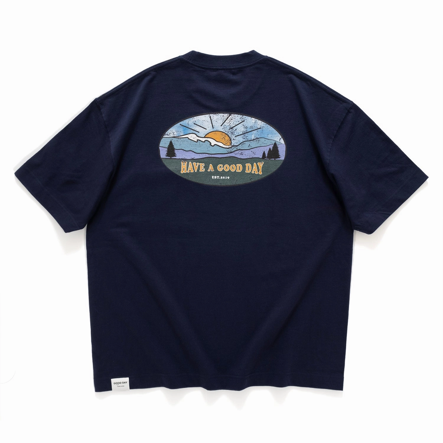 Casual Outfit Airflow Ventilation (ZT1330) Landscape Graphic Pocket Tee