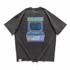 (ZT1334) Arcade Graphic Tee Outdoor Style Trend