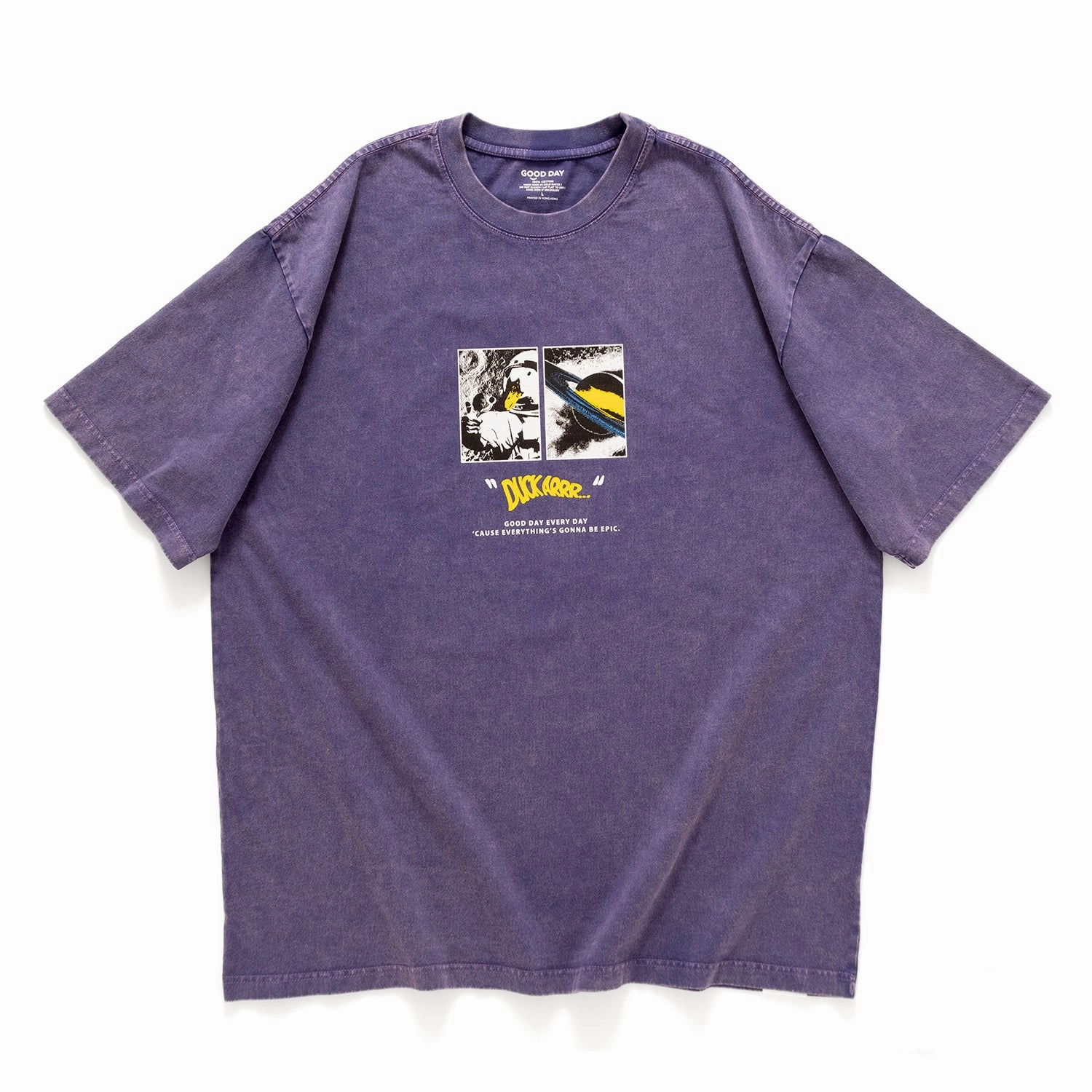 Trendy Tops Moisture Wicking Technology (ZT1349) "Duck Arrr..." Graphic Tee