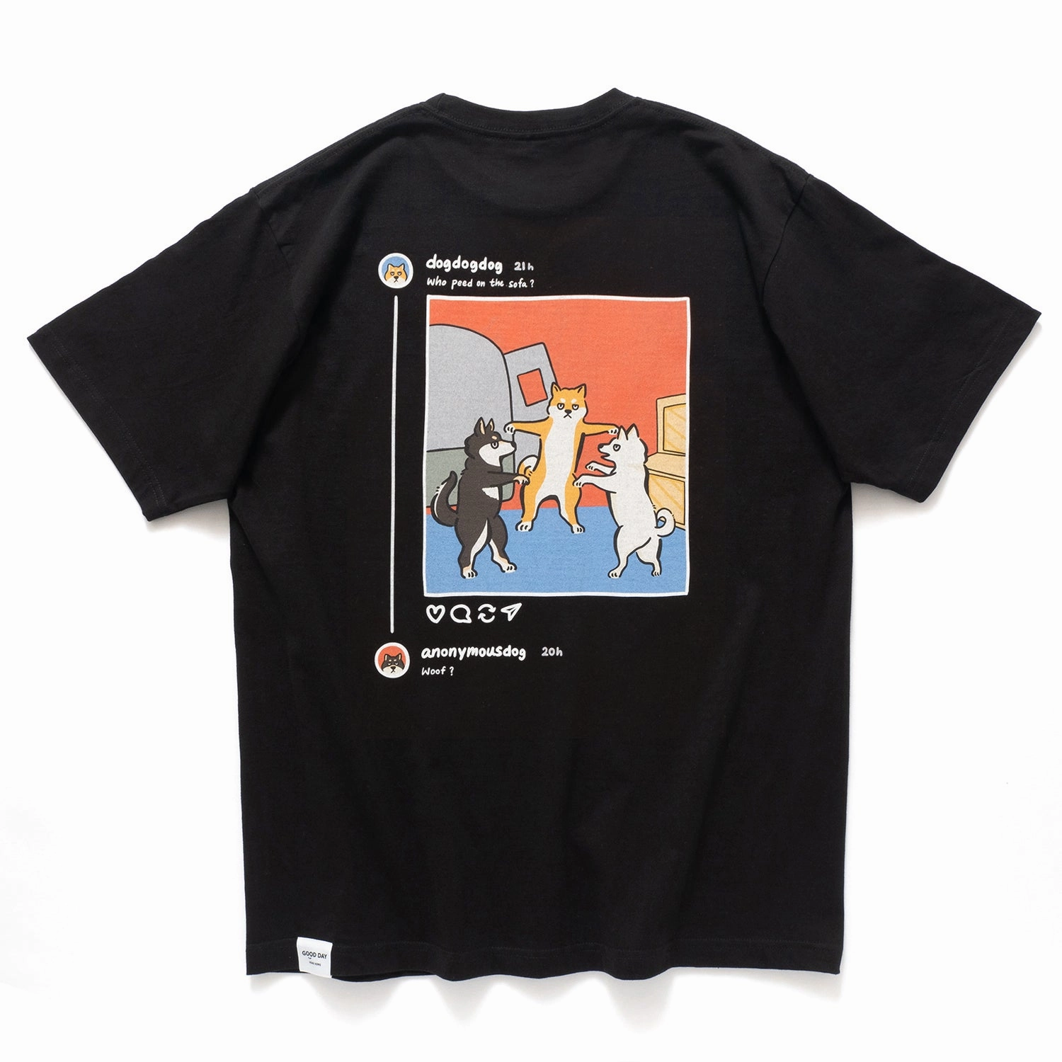 Essential Wear sporty wear (ZT1470) Shiba Threads Graphic Tee