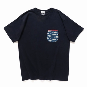 (ZT1473) Indigo Fish Pocket Tee hiking clothes cyber monday
