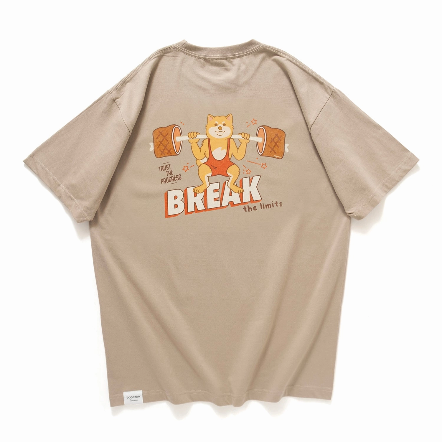 SeamFreeShoulders Relaxed and Comfy (ZT1517) Shiba Break Limits Graphic Tee