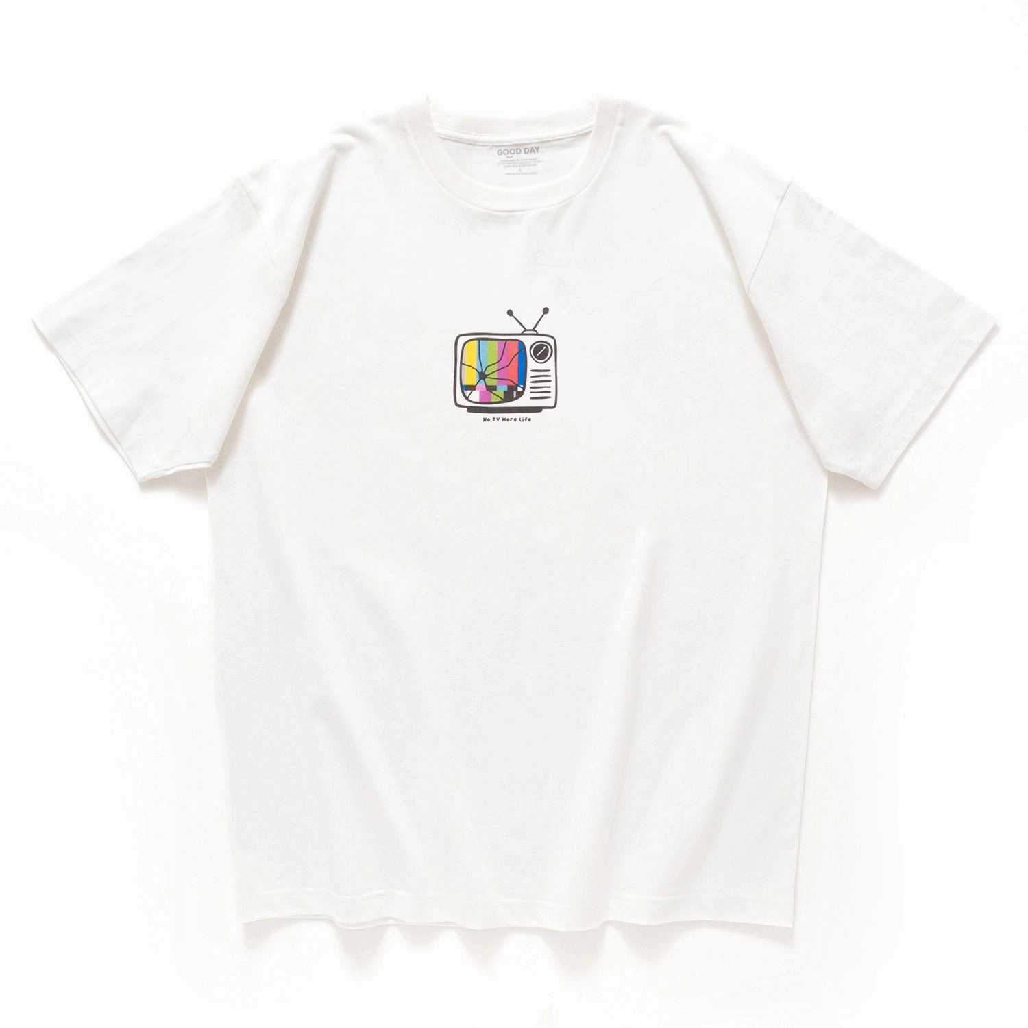 Modern Trend Look windproof (ZT1631) No TV More Life Graphic Tee