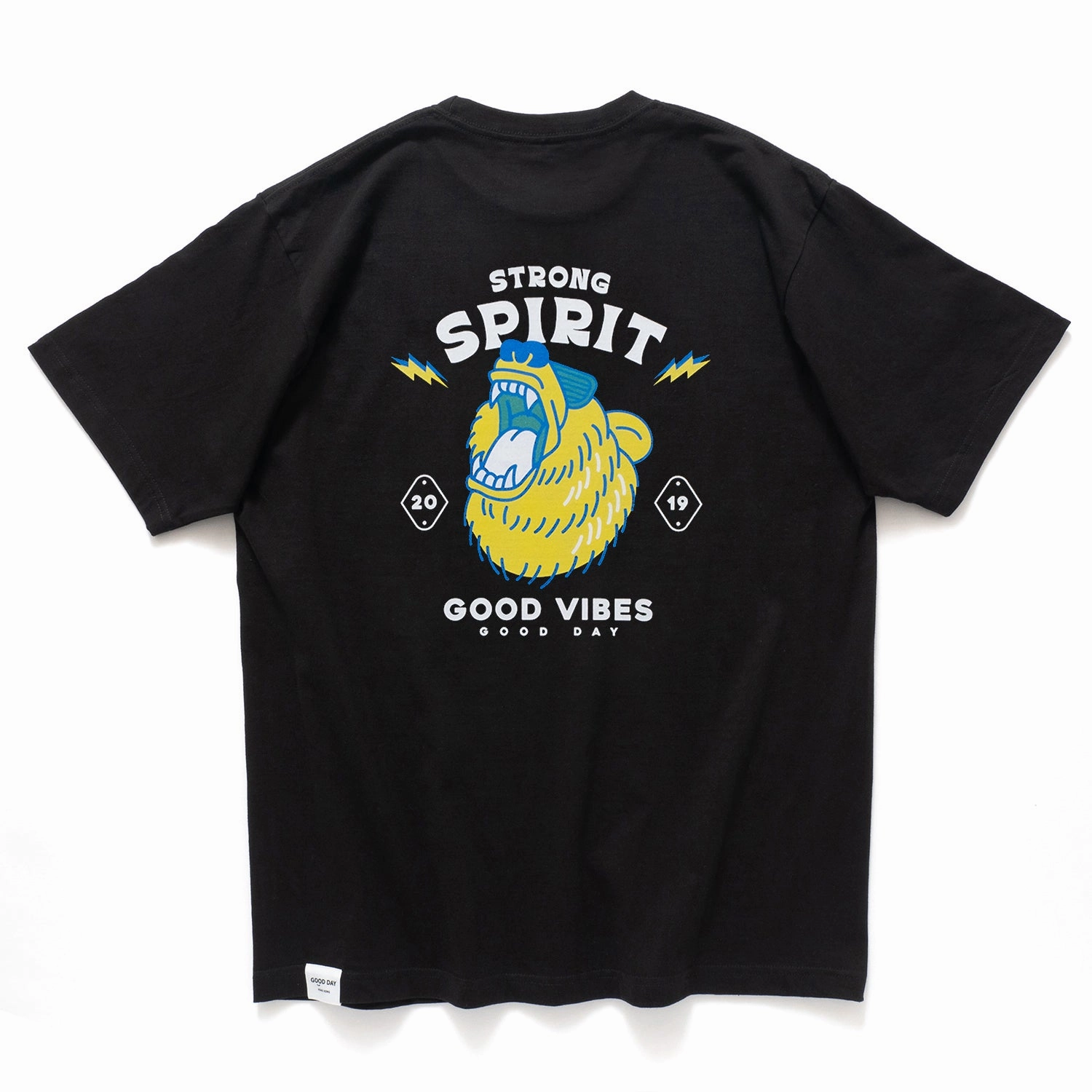 (ZT1639) Neon Animal Graphic Tee Leisure Wear
