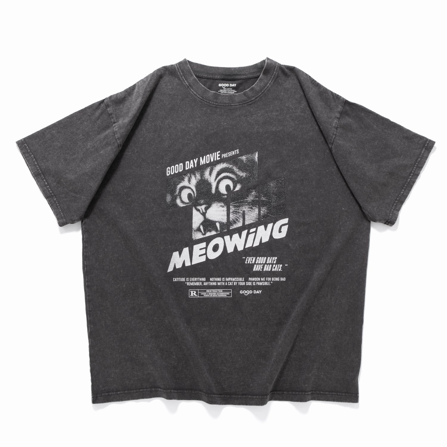 Soft and Cozy (ZT1695) The Meowing Graphic Tee