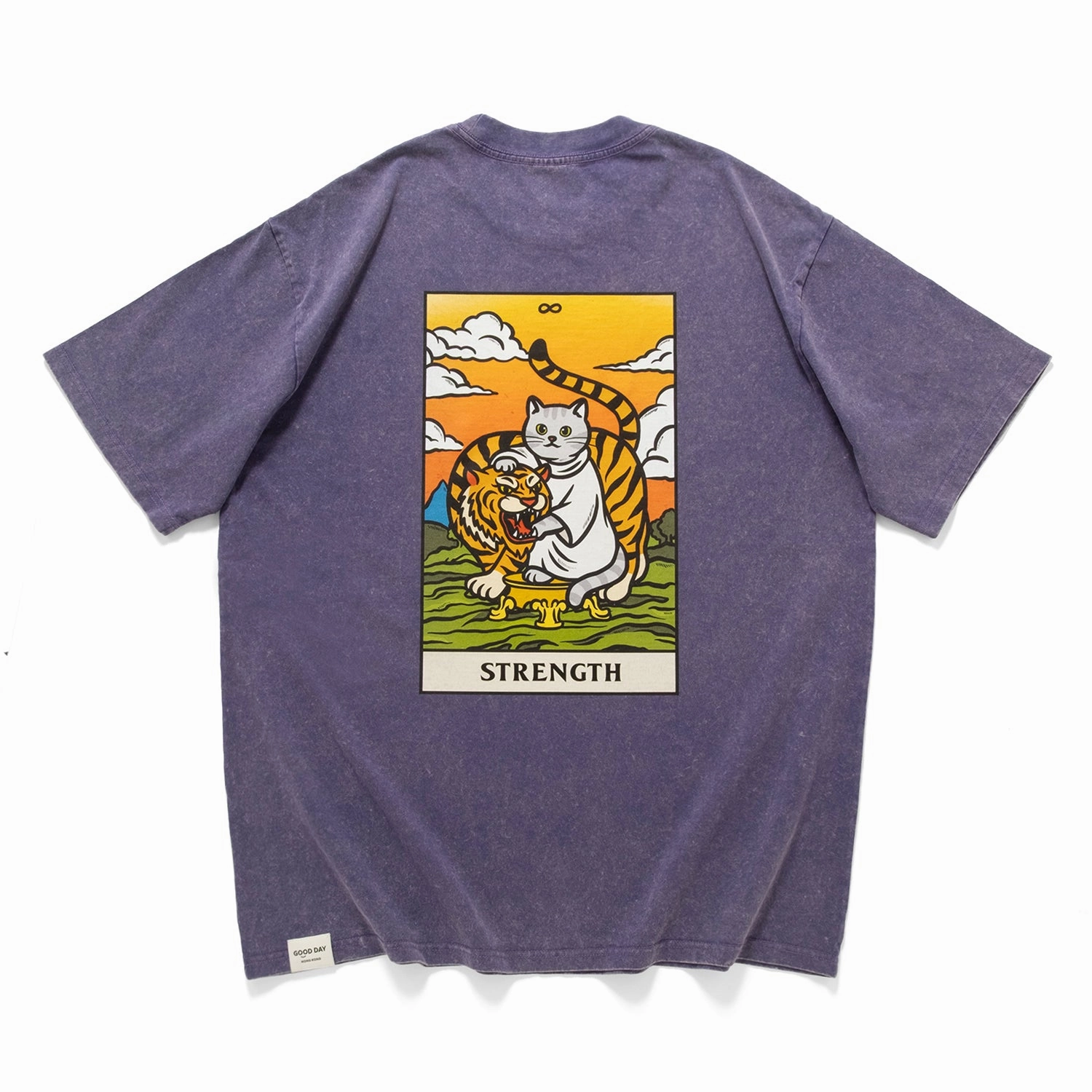 (ZT1726) Catarot V1.4 Strength Graphic Tee Fashion Layering