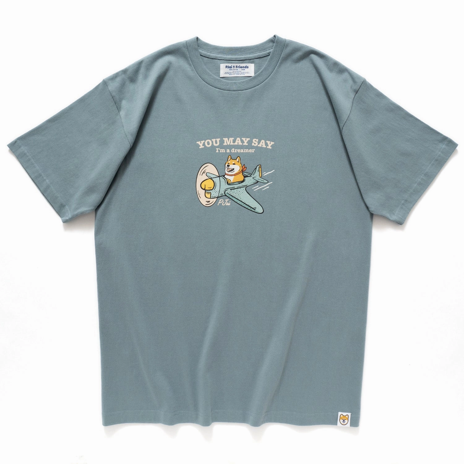 (ZT664) Vintage Pilot Graphic Tee UV protection layer Relaxed Vibes