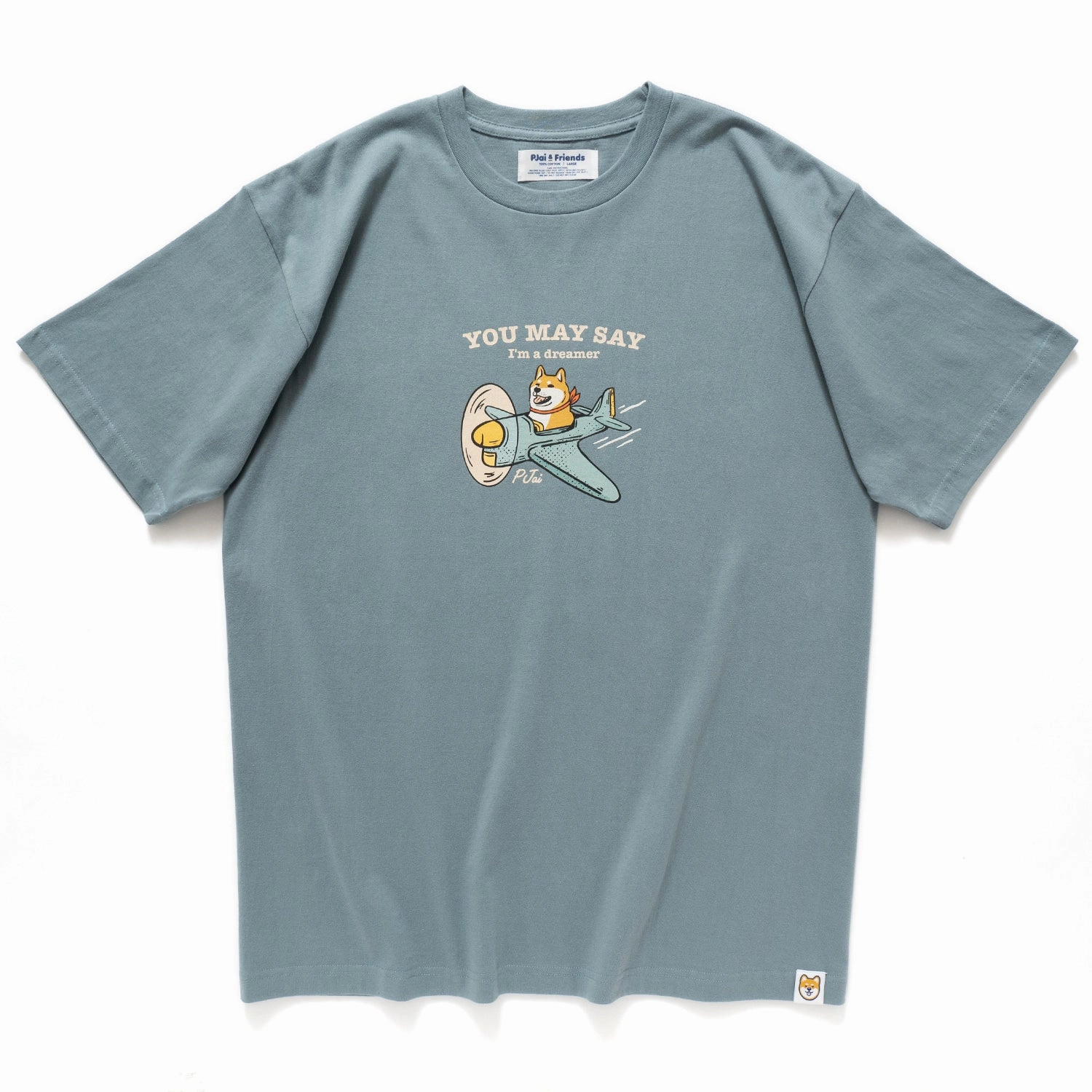 Sporty Layer Regular Fit (ZT664) Vintage Pilot Graphic Tee