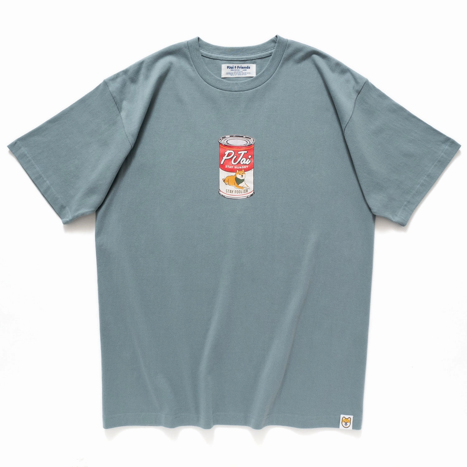 (ZT704) Can Soup Graphic Tee Non Toxic Materials SlimFit