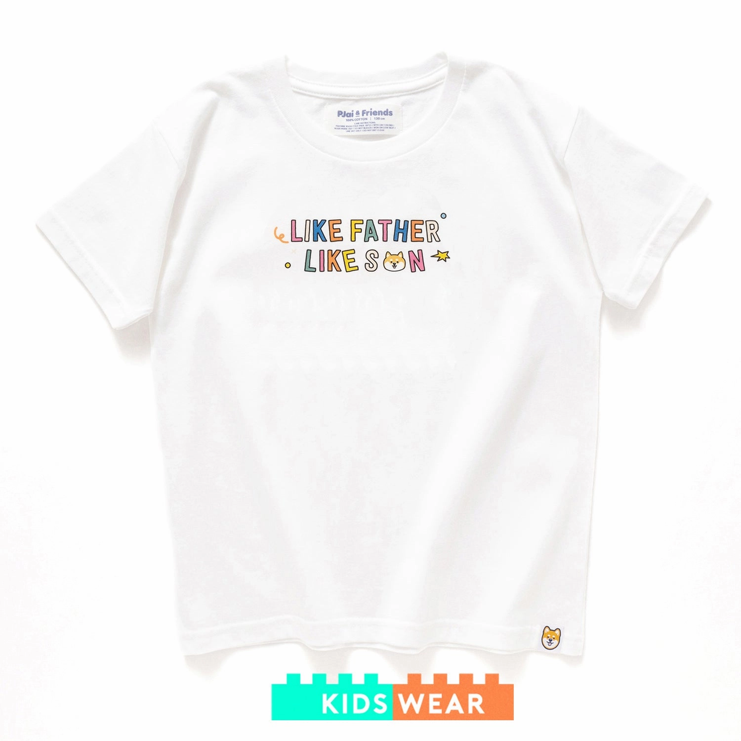(ZT759) Kids Like Father Like Son Graphic Tee Relaxed Comfort Versatile and Stylish