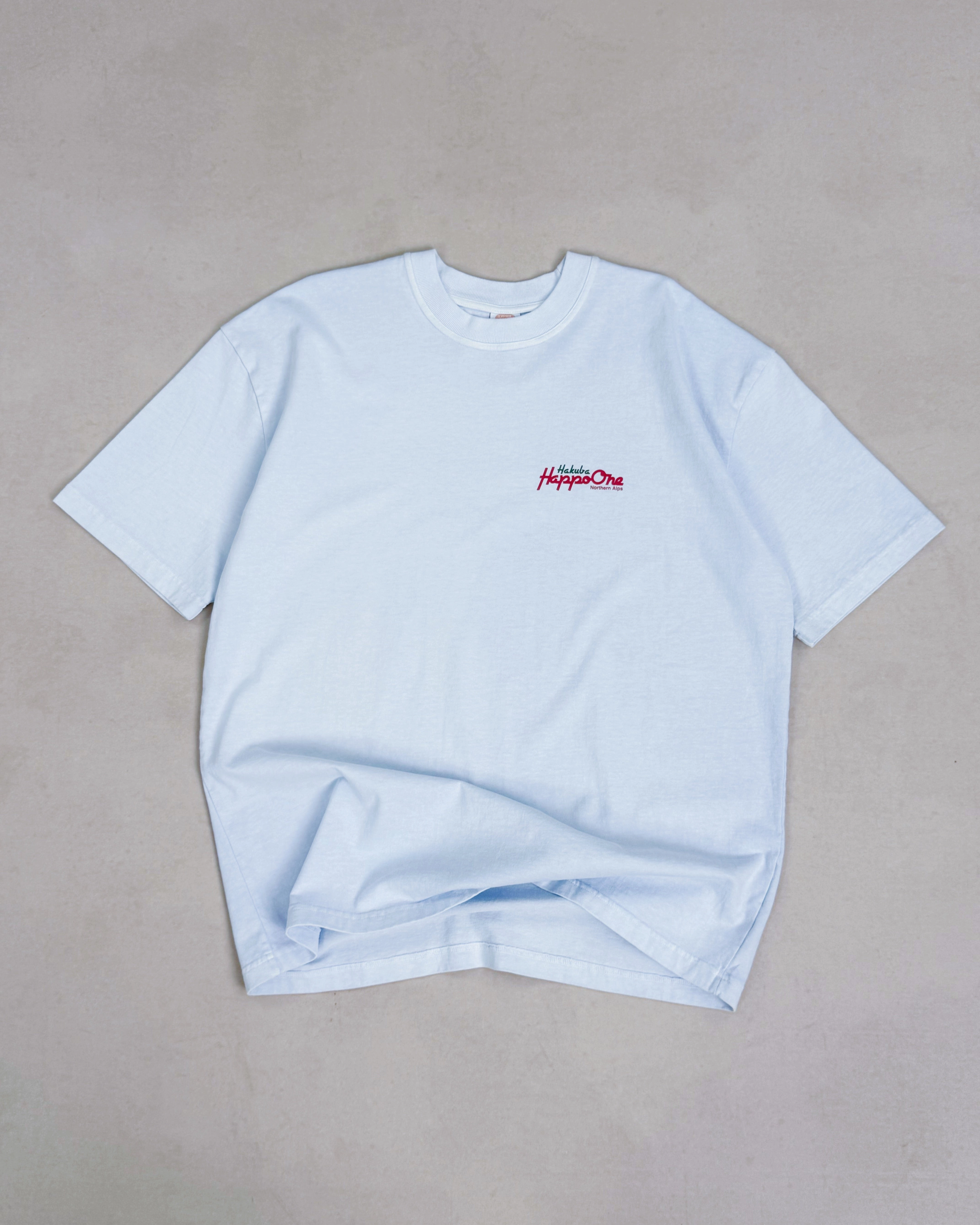 Timeless Layering A Thousand Futures x Yunosuke 'Happo' Washed Tee - Light Blue
