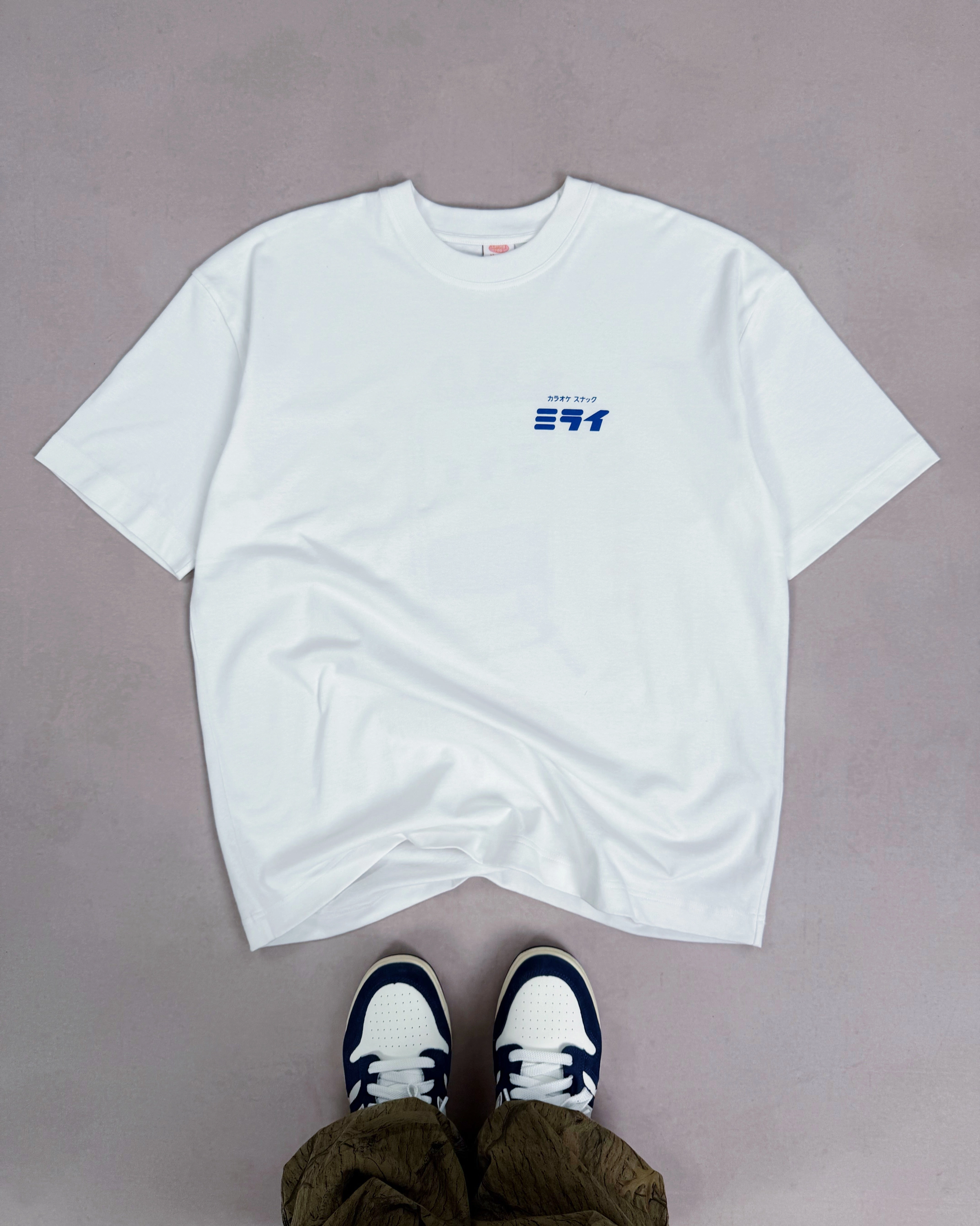 A Thousand Futures x Yunosuke 'Snack' Tee - White AllSeasonWear