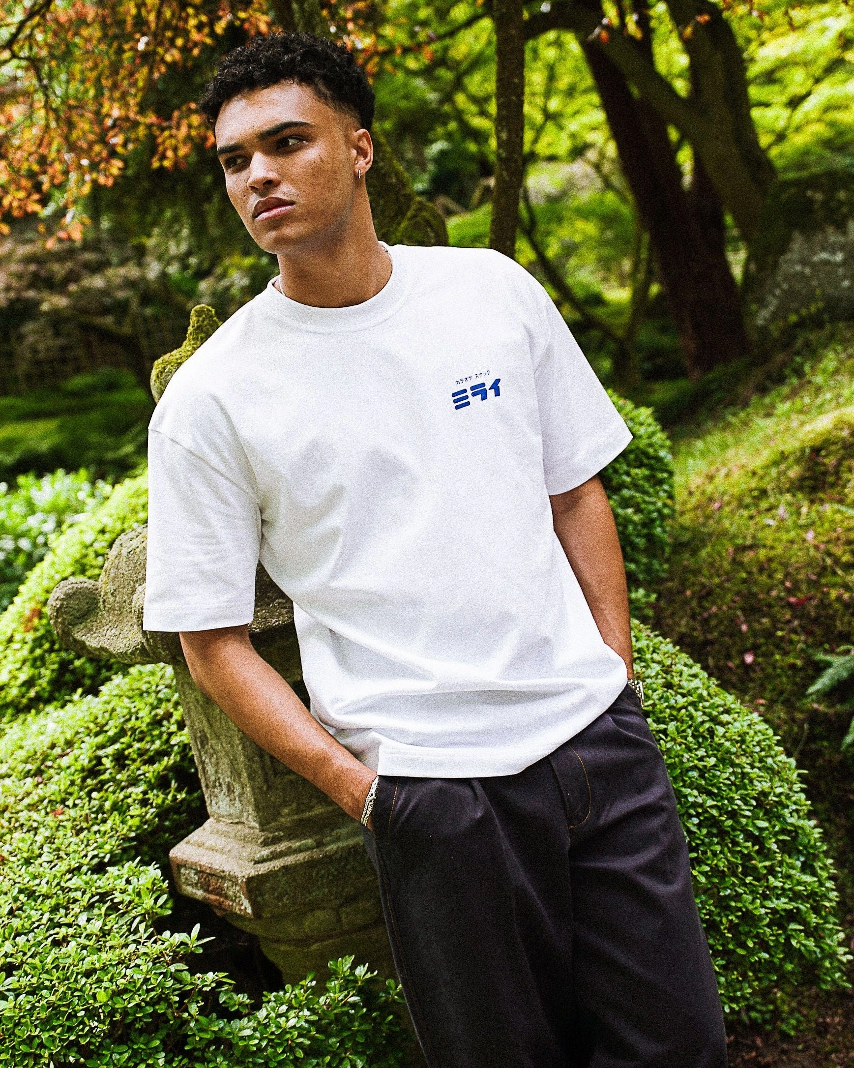 Soft Comfort Wear A Thousand Futures x Yunosuke 'Snack' Tee - White